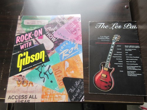 Gibson catalog lot - catalog, 1986