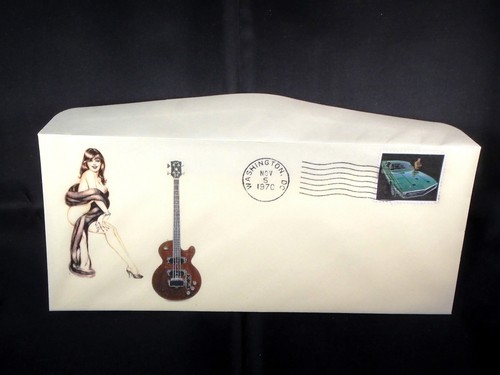 First day stamped - day, envelope