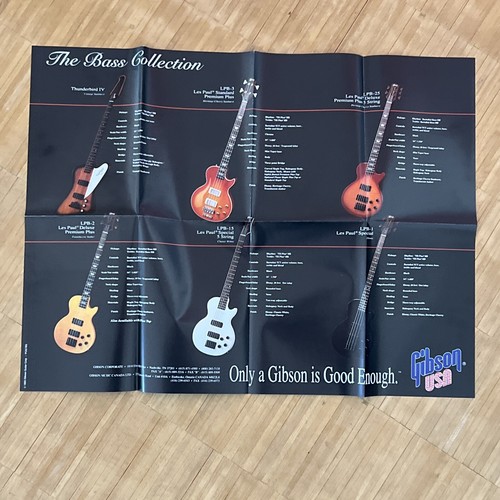 Gibson brochure 1993 - brochure, bass