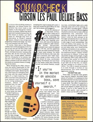 The gibson les paul deluxe - the,